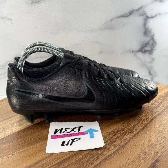 Mens 7.5-Nike Tiempo Legend 10 Club Fg/Mg Black-Deep Jungle Soccer DV4344-002 main image 7